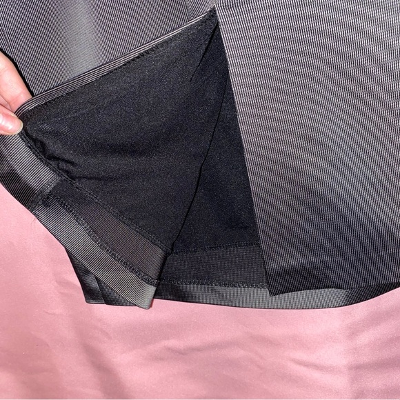 Elegant Dark Grey Lady Boss Dress Cap Short Sleeve Office Cocktail Modain Medium - Picture 9 of 16